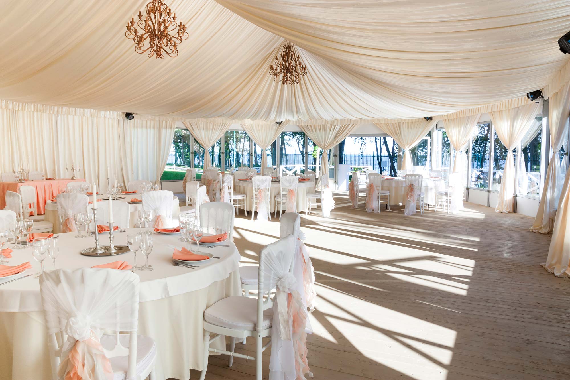 Tent Liners & Drapes Rentals | Cabaret Party Rentals