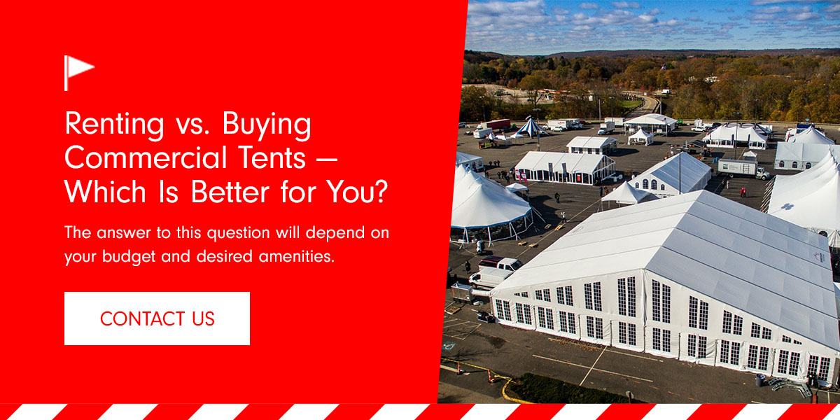 Renting vs. Buying Commercial Tents — Which Is Better for You?