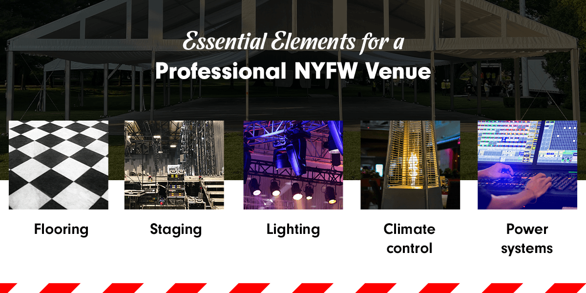 Beyond the Tent — Building a Complete NYFW Venue
