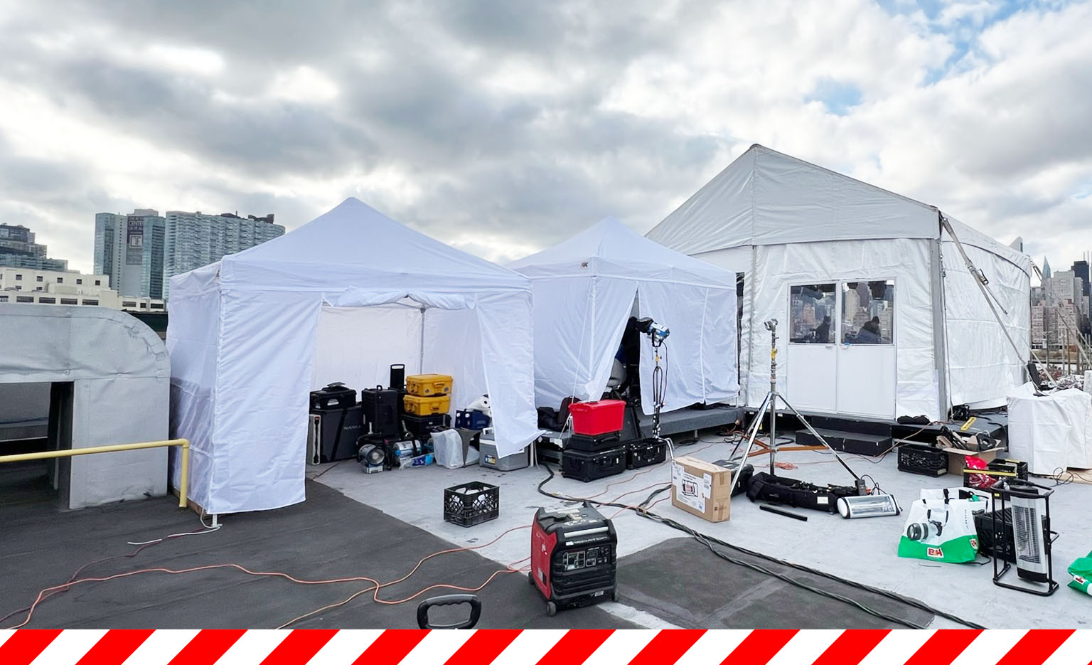 What Type of Tent Do You Need for TV and Film Production in New Jersey?